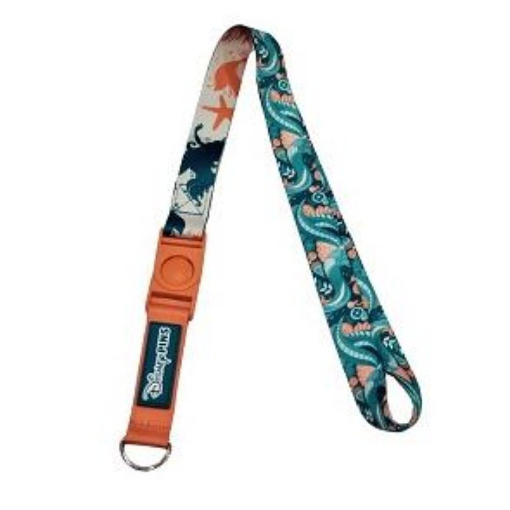 Disney Parks Pin Trading Lanyard - The Little Mermaid Reversible